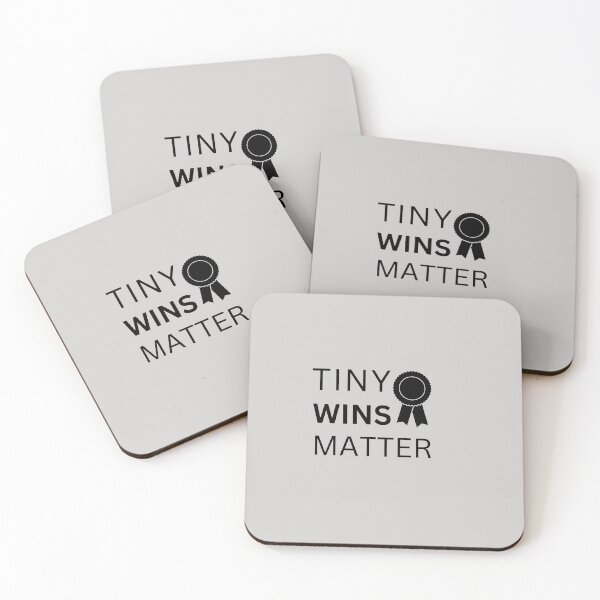 Item preview, Tiny Wins Matter – Simple Motivational Design designed and sold by alaa9898.