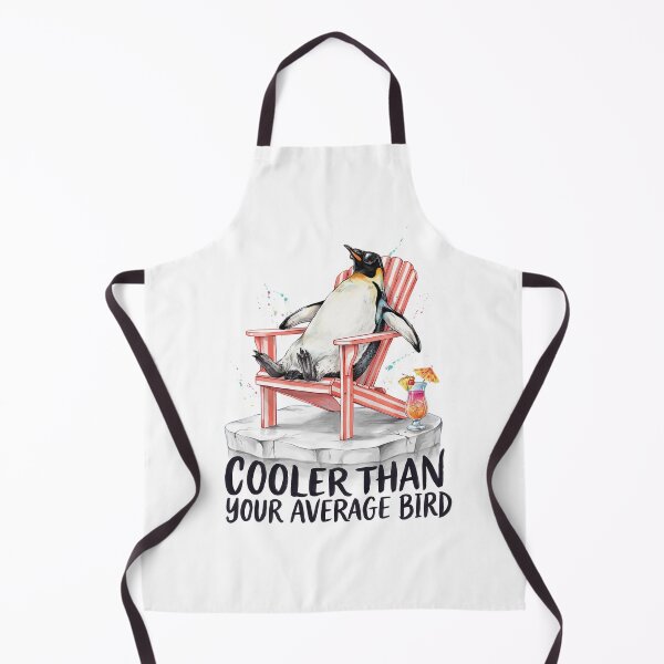 Item preview, Cooler Than Your Average Bird – Funny Penguin Summer Design designed and sold by Cool-cat-art.