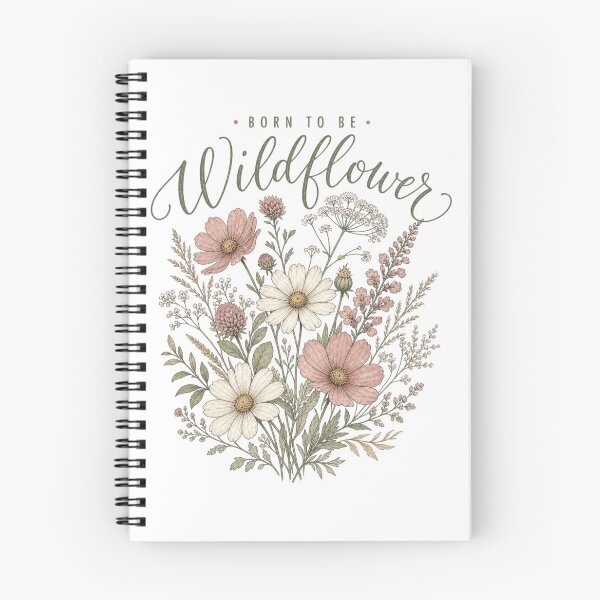 Item preview, Born to Be Wildflower | Boho Floral Nature Lover Aesthetic Shirt designed and sold by rushaib.