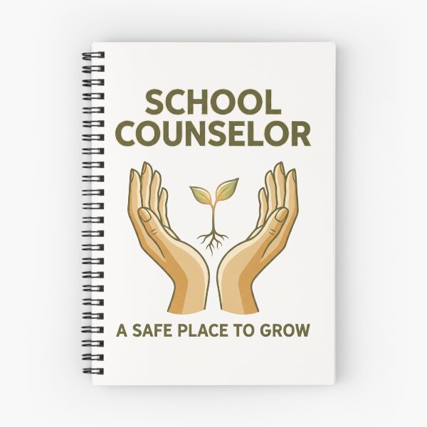 Item preview, School Counselor Vintage Art Safe Place To Grow designed and sold by Lucysthoughts.