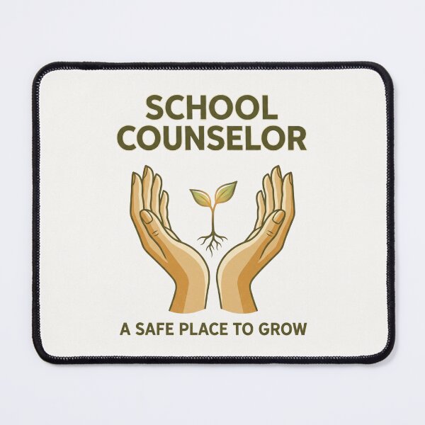Item preview, School Counselor Vintage Art Safe Place To Grow designed and sold by Lucysthoughts.