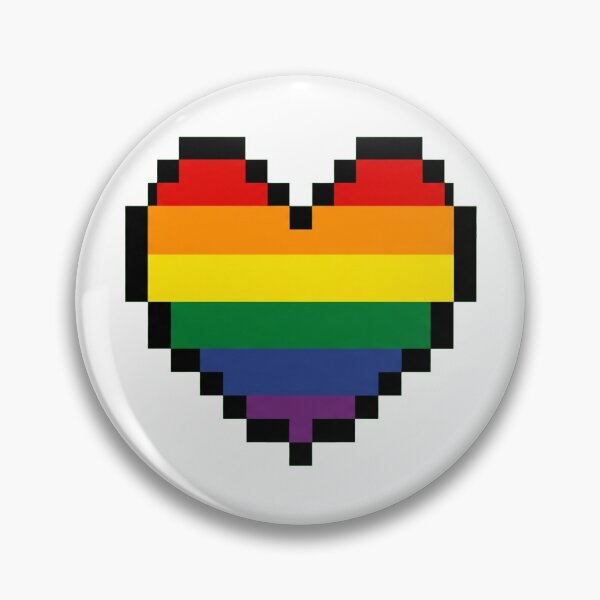 Item preview, Pride Pixel Heart designed and sold by SYCESTORE.