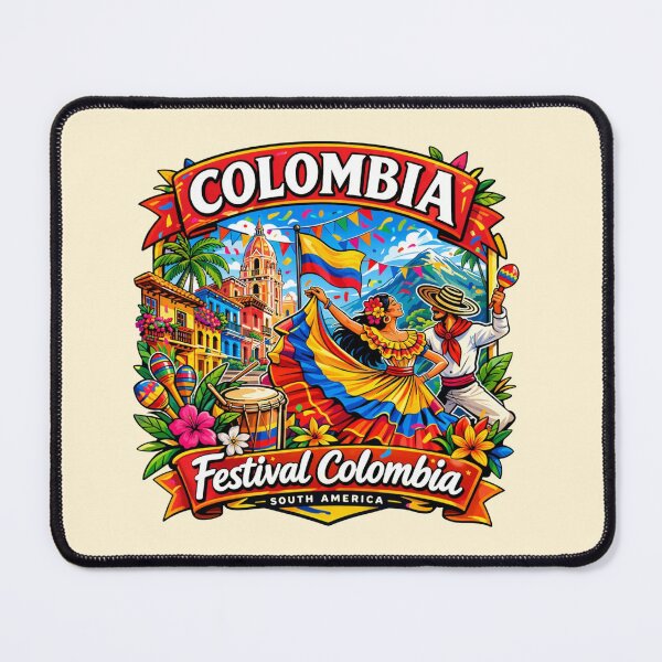 Item preview, Colombia Festival - Celebration in South America designed and sold by Myra365Art.