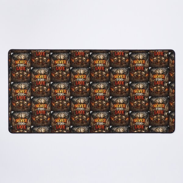 Item preview, Too Late Heavy Metal Skull Guitar Artwork designed and sold by Hookesmode.