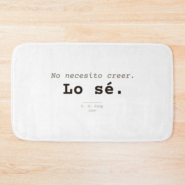Item preview, Carl Jung "I Know" Quote designed and sold by Will-to-Power.