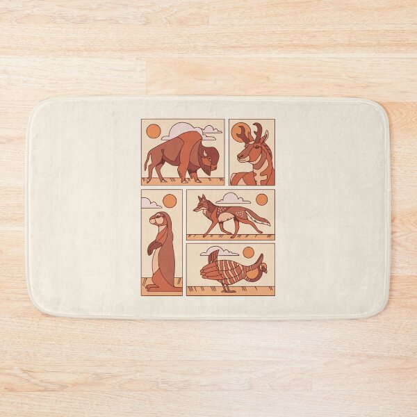Item preview, Animals of the prairie designed and sold by Erika Vaigel Creations.