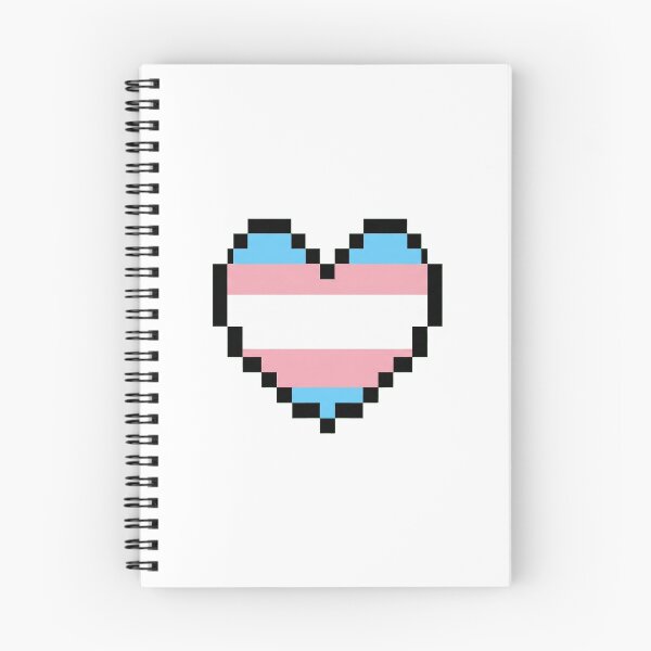 Item preview, Transgender Pride Pixel Heart designed and sold by SYCESTORE.