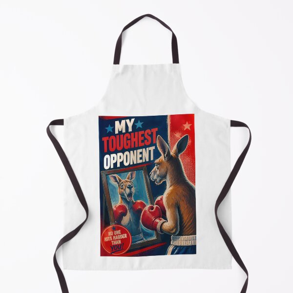 Item preview, Retro Boxing Kangaroo Motivational  designed and sold by MysticalSVK.