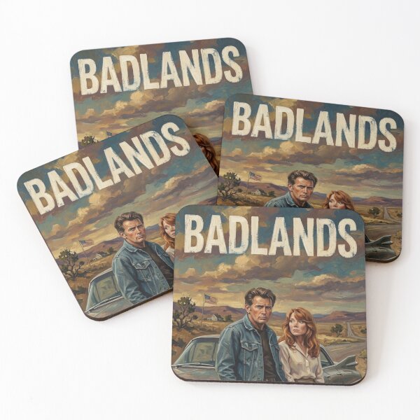 Item preview, A Reckless Run Across the Plains – Badlands Fine Art Print designed and sold by Art's Diner.