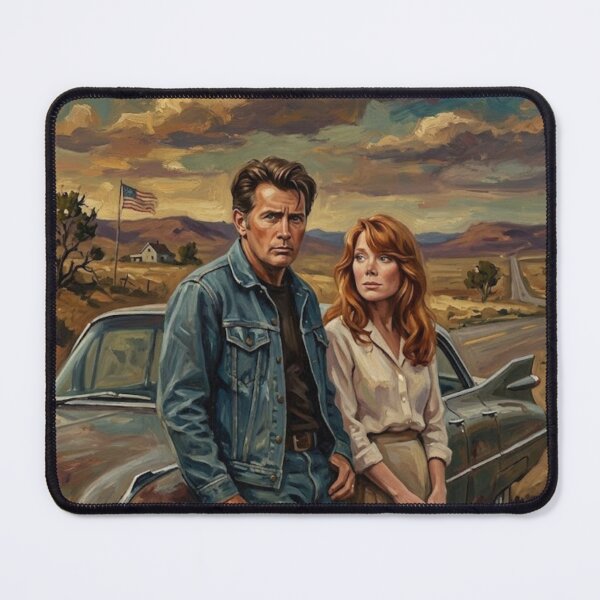 Item preview, A Reckless Run Across the Plains – Badlands Fine Art Print designed and sold by Art's Diner.