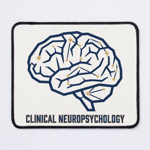 Item preview, Clinical Neuropsychology Vintage Brain Art Retro designed and sold by Lucysthoughts.