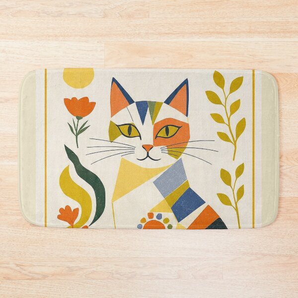 Item preview, Sunday Cat Composition Poster designed and sold by djovan.