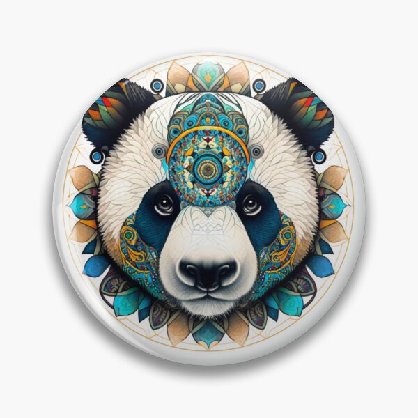 Item preview, Sacred Panda – Peace meets wisdom designed and sold by Peter Kaul.