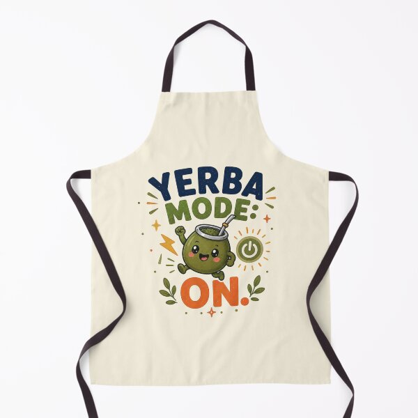 Item preview, Yerba Mode On Funny Caffeine Power Cute Design designed and sold by BlackSector77.