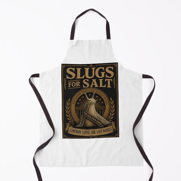 Item preview, Slugs for Salt - Common Sense for Soft Bodies Political Satire designed and sold by SnarkWorks.