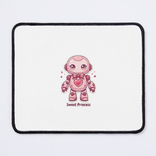 Item preview, Pink Raspberry Robot – Sweet Princess designed and sold by MalinStyle.