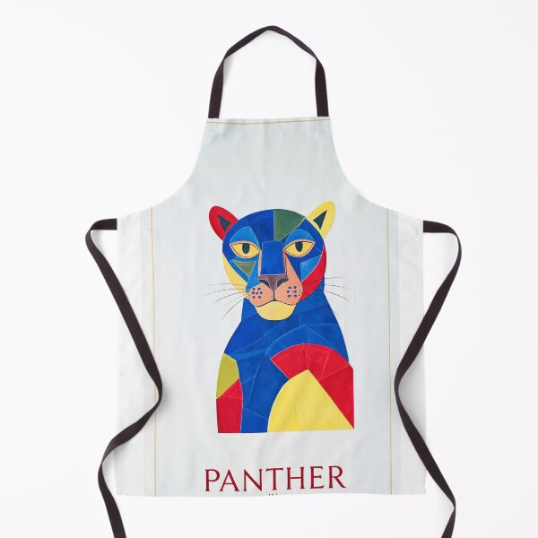 Item preview, Panther In Warm Shapes Poster designed and sold by djovan.
