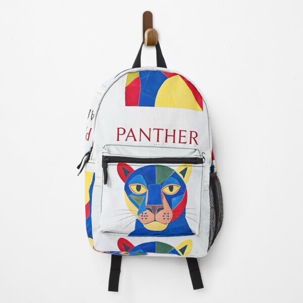Item preview, Panther In Warm Shapes Poster designed and sold by djovan.