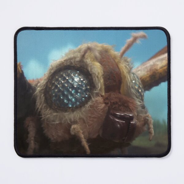 Aperçu de l'œuvre Tapis de jeu Mothra pour souris créée et vendue par Fun Fun Fun Designs.