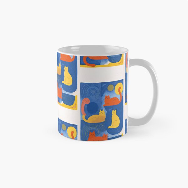Item preview, Cobalt Cats At Noon Poster designed and sold by djovan.