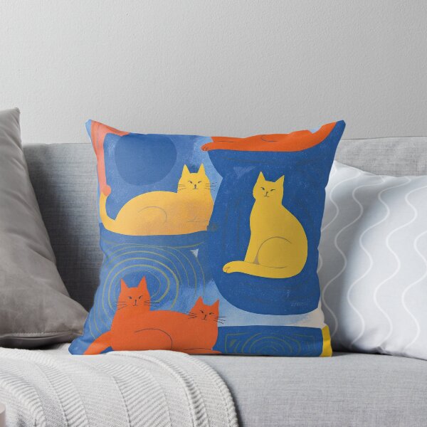 Item preview, Cobalt Cats At Noon Poster designed and sold by djovan.