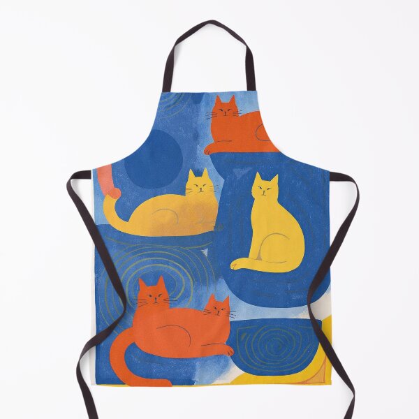 Item preview, Cobalt Cats At Noon Poster designed and sold by djovan.