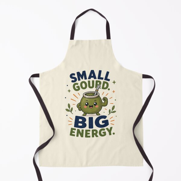 Item preview, Small Gourd Big Energy Funny Cute Yerba Design designed and sold by BlackSector77.