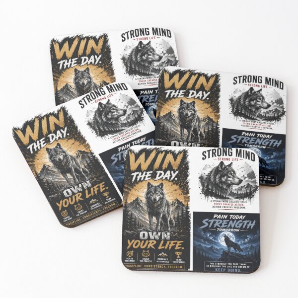 Item preview, Wolf Motivation Power Pack designed and sold by WOLFSTREETCO.