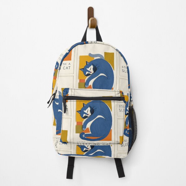 Item preview, Sleeping Blue Cat Still Life designed and sold by djovan.