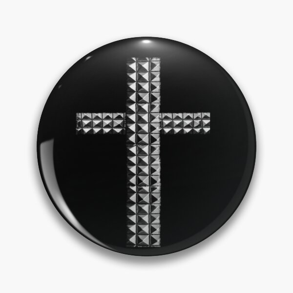 Item preview, Studded cross designed and sold by aliroseart.