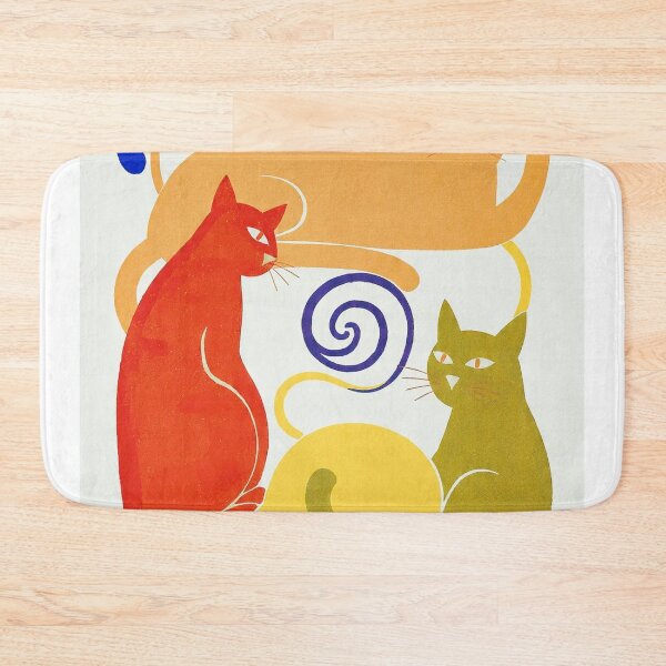 Item preview, Cobalt Cats At Noon Poster designed and sold by djovan.
