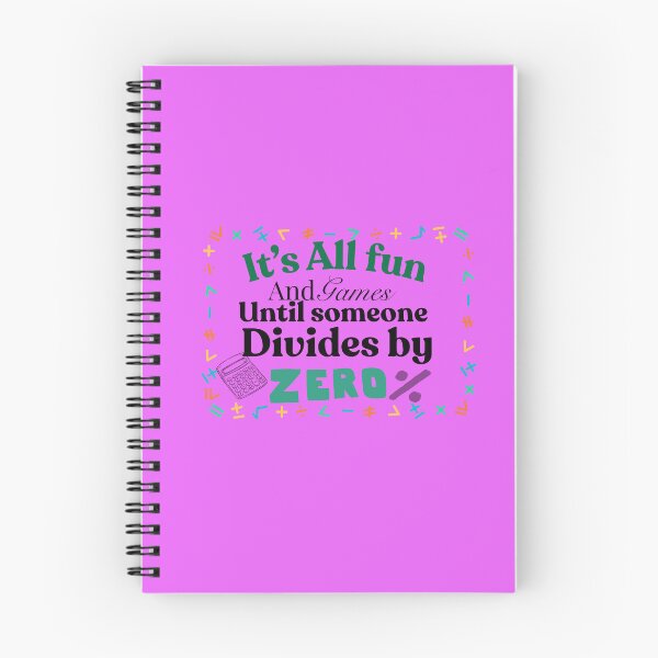 Item preview, It's All Fun And Games Until Someone Divides By Zero Math Teacher Gift designed and sold by dirlkhiat.