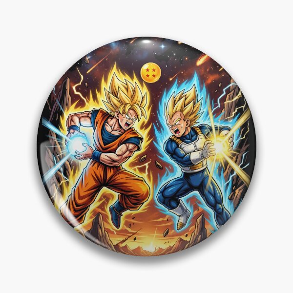 Item preview, Goku vs Vegeta designed and sold by RatherCreative.