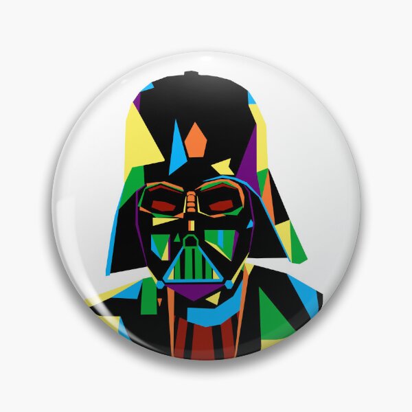 Artikelvorschau, Darth Vader – Leuchtende Farben entworfen und verkauft von trudolphi.