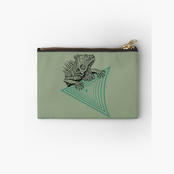 Item preview, Vaporwave Iguana Illustration | Retro Synthwave Geometric Reptile designed and sold by Half Mess.