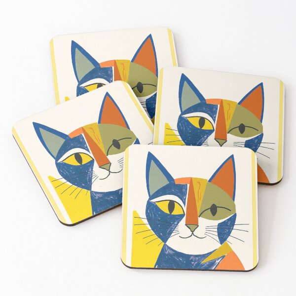 Item preview, Lemon Eyes Blue Whiskers Poster designed and sold by djovan.