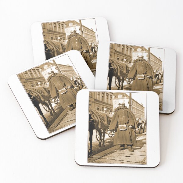 Item preview, Munich, Germany, October 31, 1903, Horse Carriage Driver designed and sold by AMacGPhilly.
