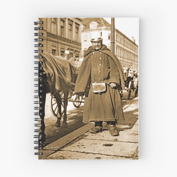 Item preview, Munich, Germany, October 31, 1903, Horse Carriage Driver designed and sold by AMacGPhilly.