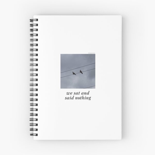 Item preview, We Sat and Said Nothing – Minimalist Bird Photography Print designed and sold by BeesBarn.