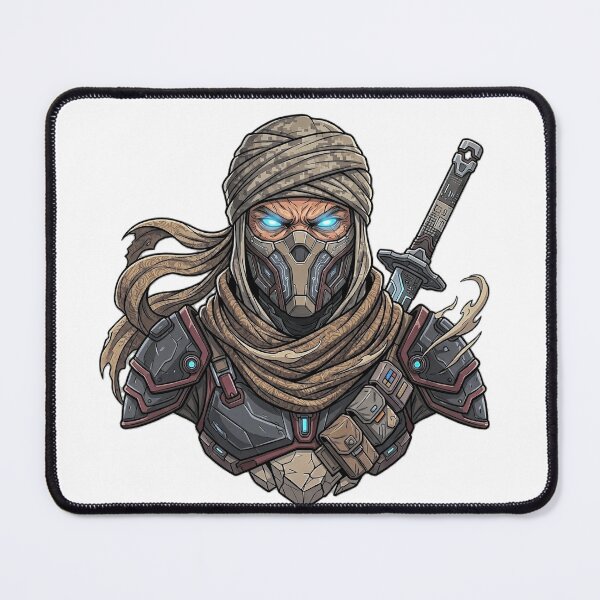 Item preview, Futuristic Tactical Ninja Assassin Sci-Fi Art designed and sold by Munib320.