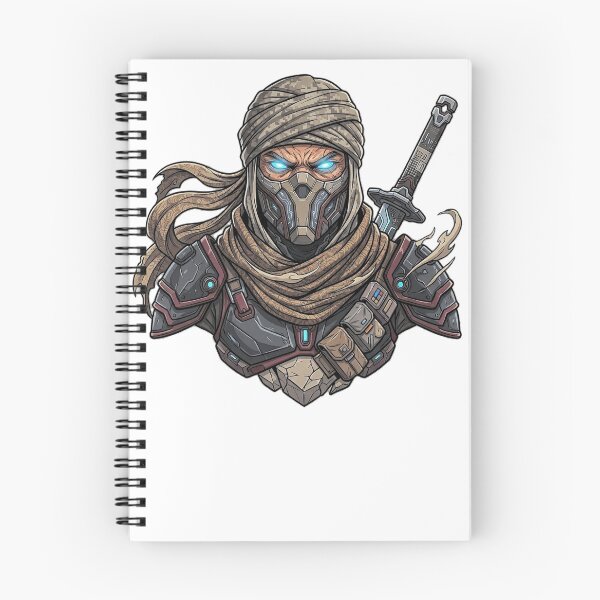 Item preview, Futuristic Tactical Ninja Assassin Sci-Fi Art designed and sold by Munib320.