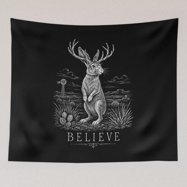 Item preview, Believe Jackalope Desert Folklore designed and sold by Victor Shadehorn.
