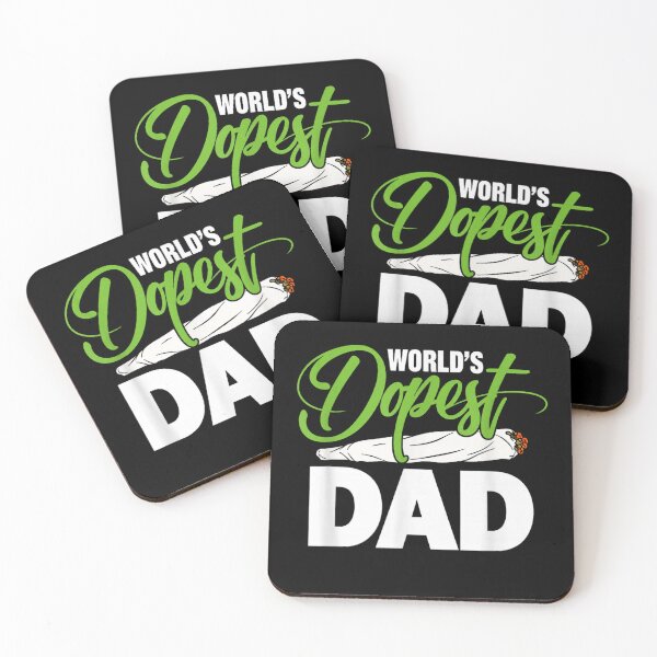 Item preview, Worlds Dopest Dad Father Quote designed and sold by studiopekepeke.