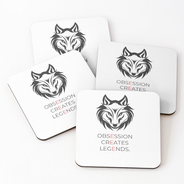 Item preview, Obsession Creates Legends Wolf Motivation T-Shirt | Alpha Mindset Graphic designed and sold by Vvmd.
