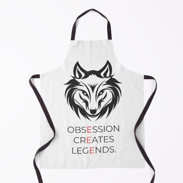 Item preview, Obsession Creates Legends Wolf Motivation T-Shirt | Alpha Mindset Graphic designed and sold by Vvmd.