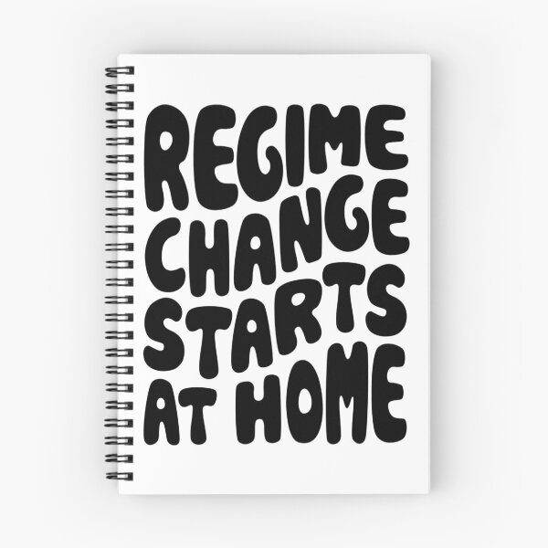 Item preview, Regime Change Starts At Home Word Art designed and sold by Unhinged Heather.