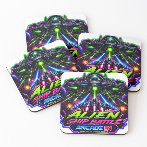 Item preview, Arcade 51: Alien Ship Battle designed and sold by Arcade51az.