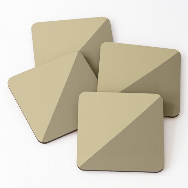 Item preview, Ecru & gold duo triangle designed and sold by Mint + Midnight.