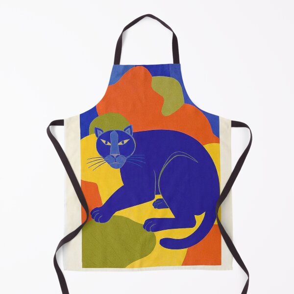 Item preview, Resting Blue Panther Poster designed and sold by djovan.