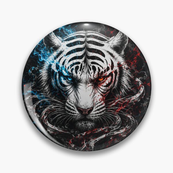 Item preview, Bak Fu Pai White Tiger: Spirit of the Bone Guardian designed and sold by Fei Long Design Hub.